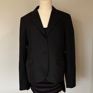 Mimi Maternity Black 2 Button Blazer Size Medium